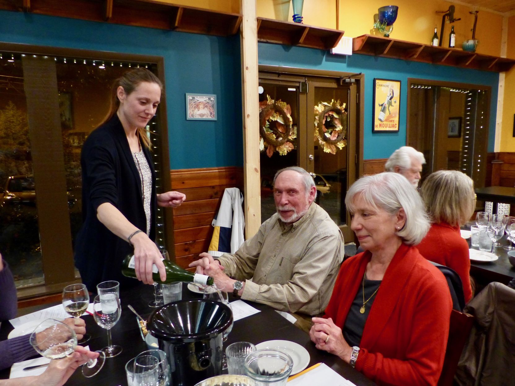 Wine tasting at Bosu's